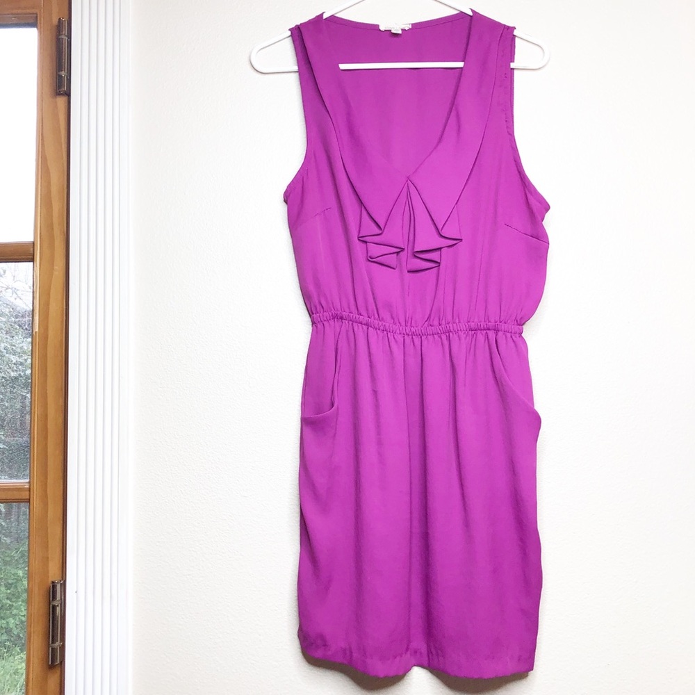 Silence + Noise size med. purple dress